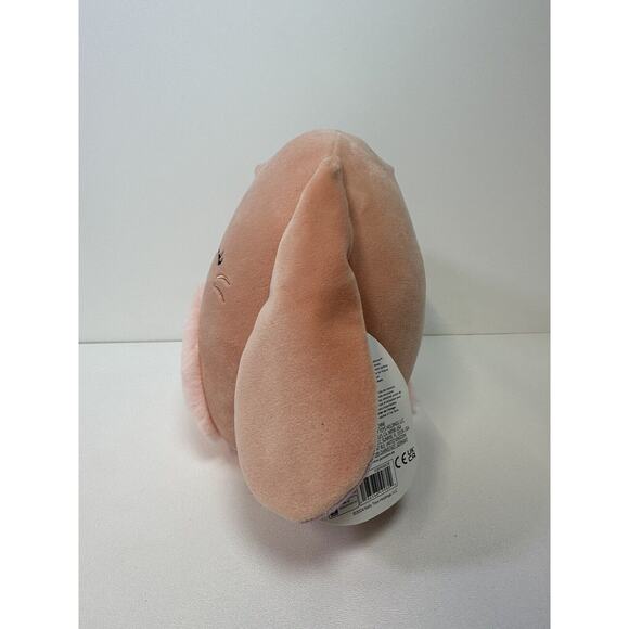 Squishmallows BUNNY 8” Easter Plush Satine the Bunny Rabbit Pink Glitter - Picture 5 of 10